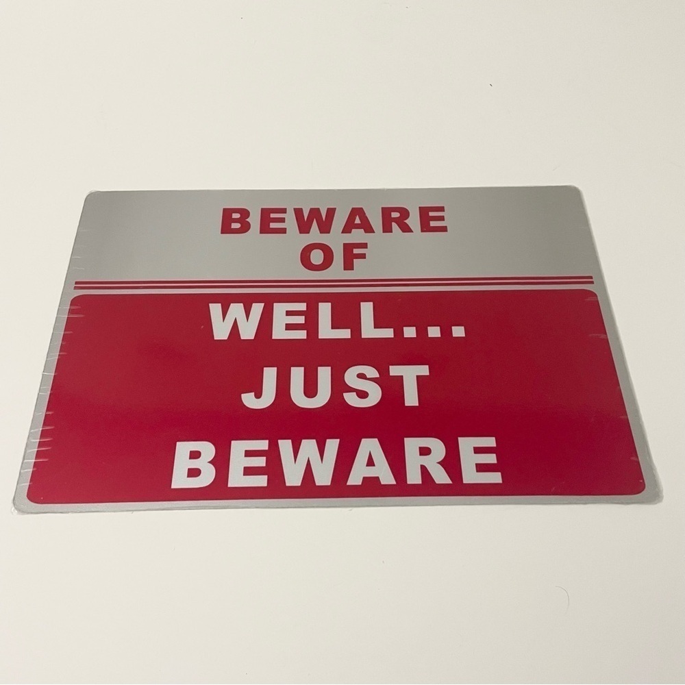 Humorous Warning Metal Signs - Picture 3 of 8